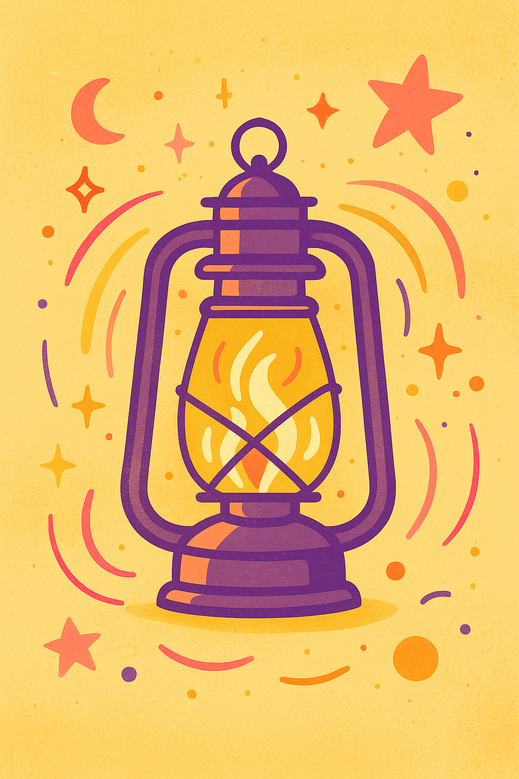Lantern symbolising the spark of learning